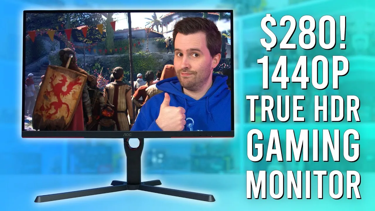 Monitors Unboxed video review thumbnail