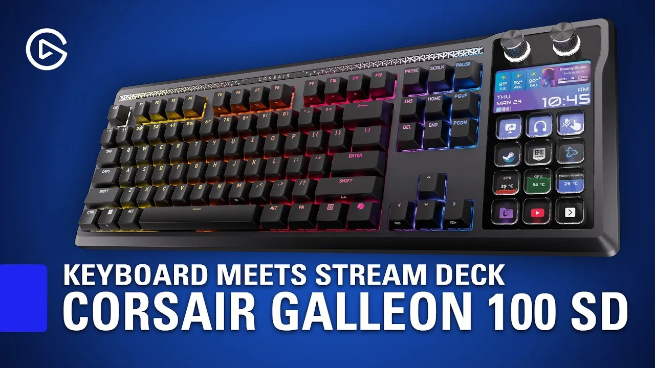 Elgato and CORSAIR video review thumbnail