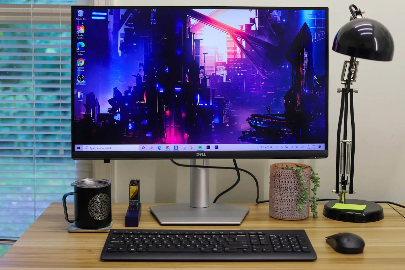 Manually selected in dashboard Dell S2722QC — Refresh Rate Performance