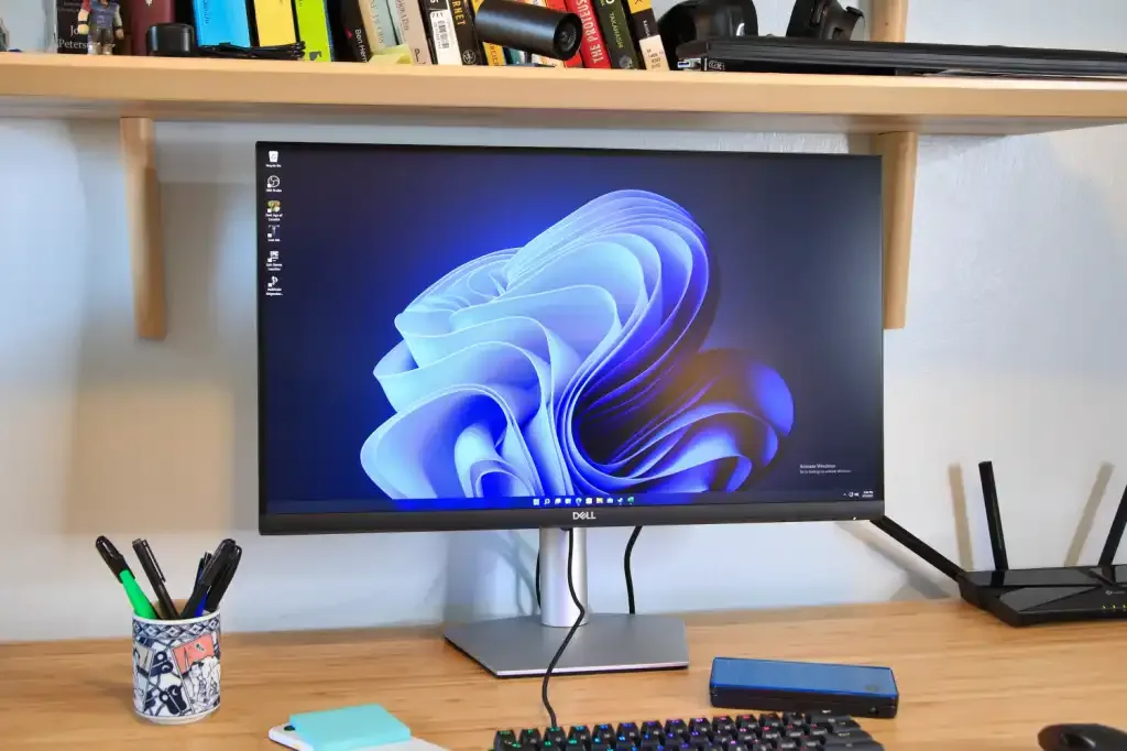 Manually selected in dashboard Dell S2722QC — Display Image Quality