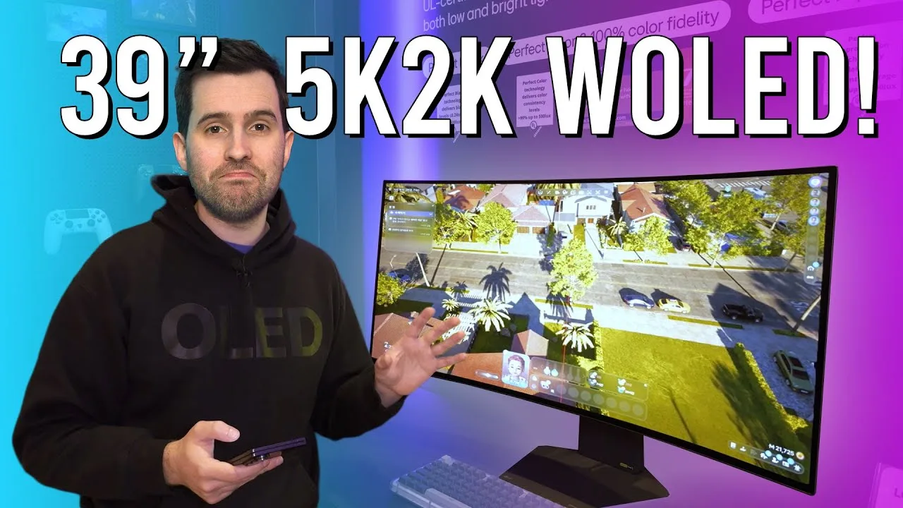 Monitors Unboxed video review thumbnail