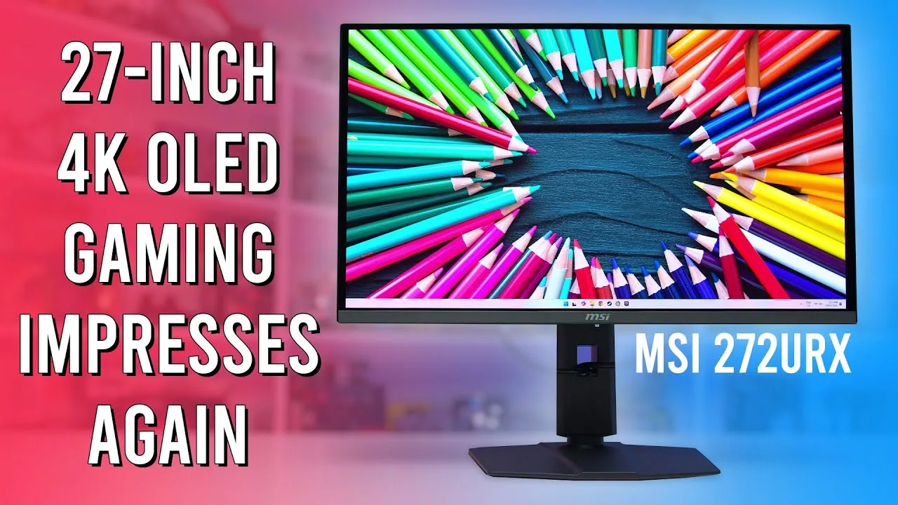 Monitors Unboxed video review thumbnail