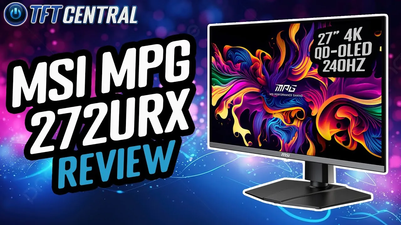 TFTCentral video review thumbnail